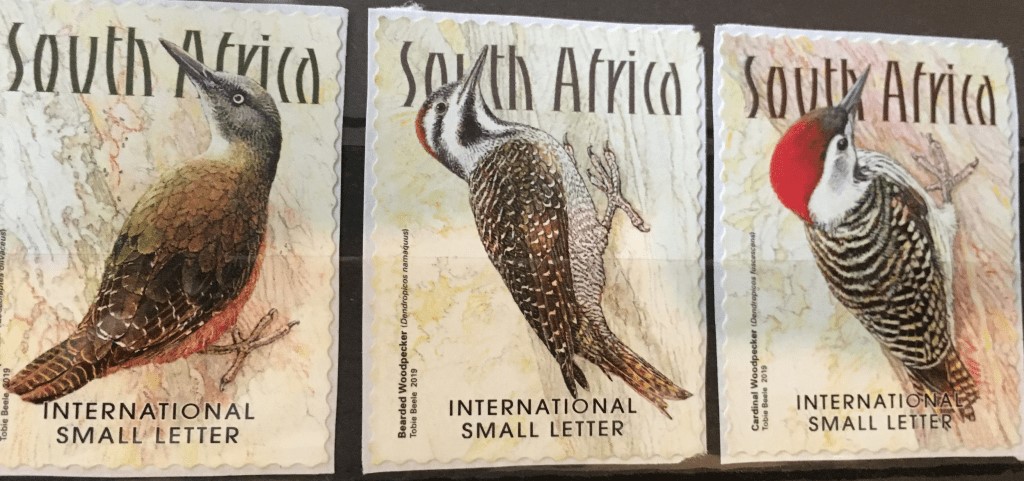 South_Africa_woodpecker_stamps | Quotas GmbH